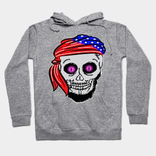 Halloween Skeleton Head Hoodie